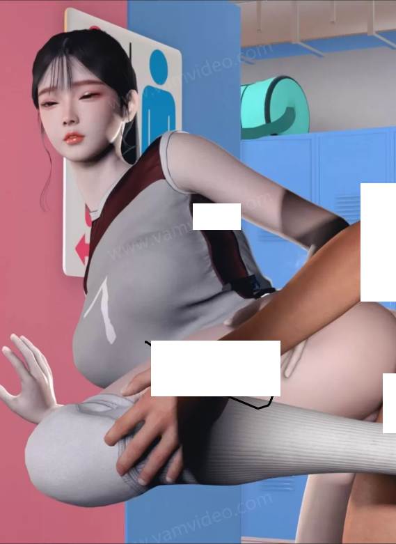 [裙底] 精神小妹逛街，肉丝袜丁字裤扭动疑似